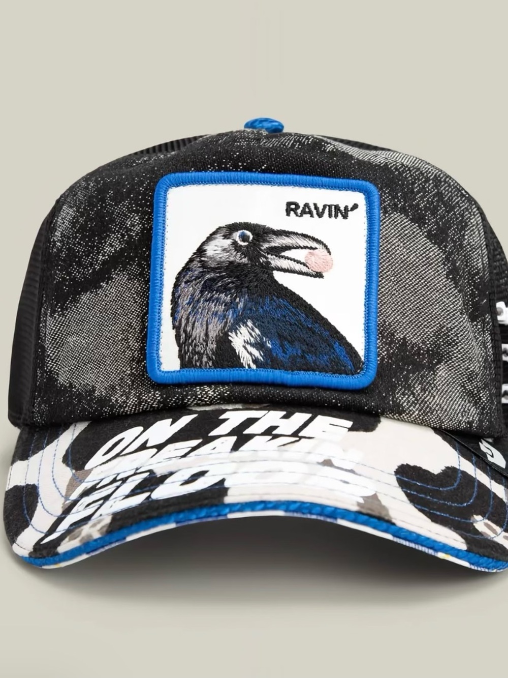 Goorin Bros. “TECHNO” Ravin’ Trucker Hat RAVE SERIES Mesh SnapBack NWT